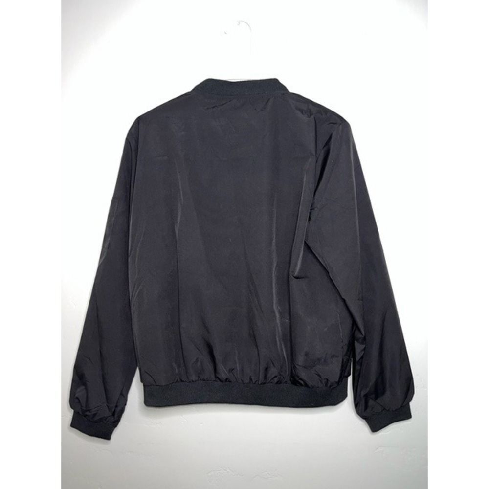 Zeagoo Women's Bomber Jacket Casual Coat with Pockets Large - Picture 2 of 4